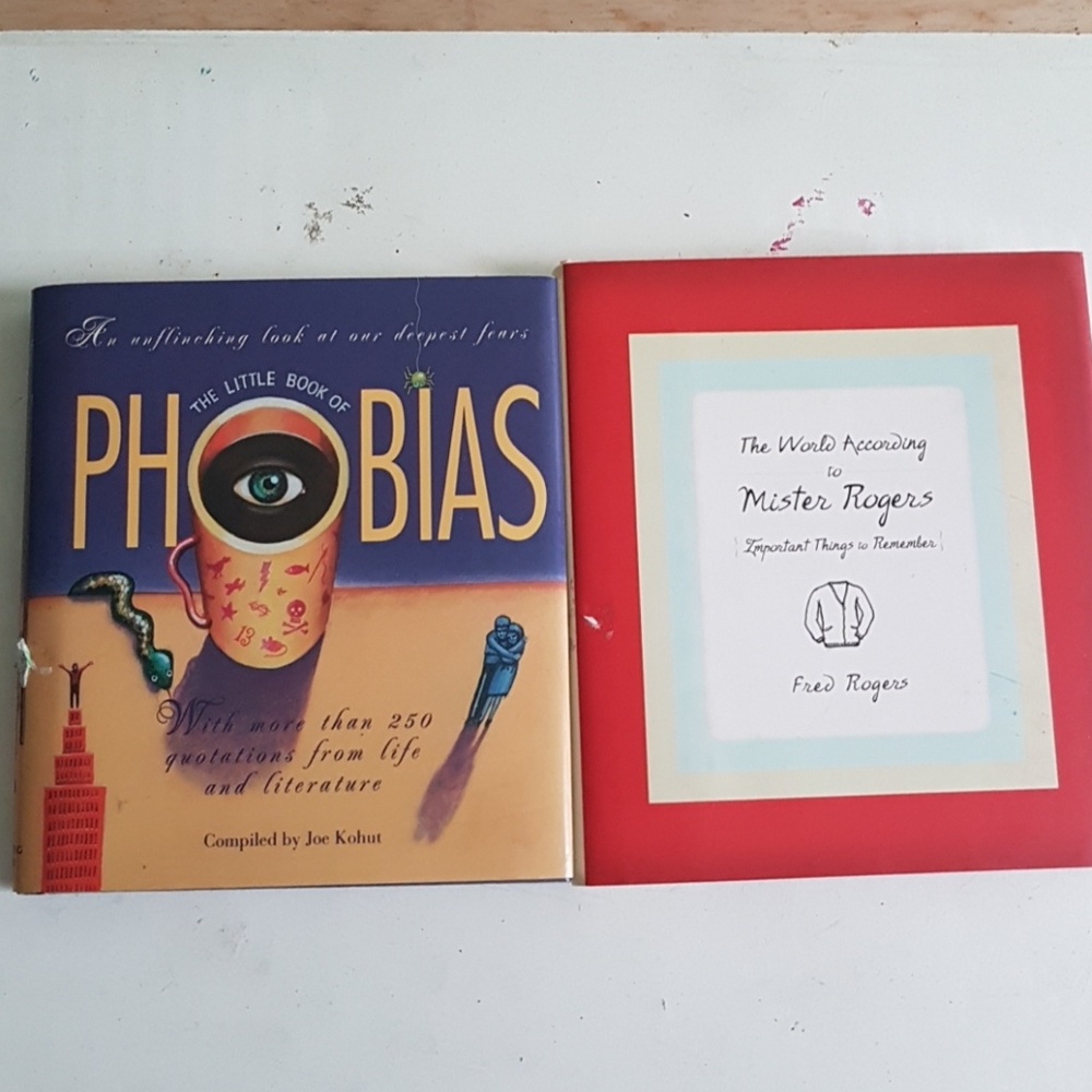 Phobias and The World of Mr.Rogers Book Bundle🦋🦋